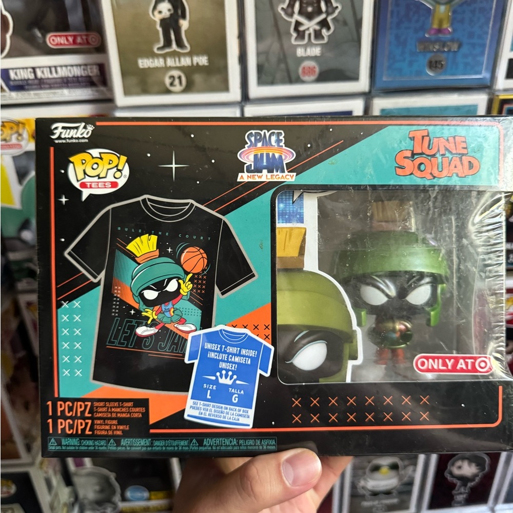 Funko Space Jam Tune Squad Kids T-Shirt - Black and Green